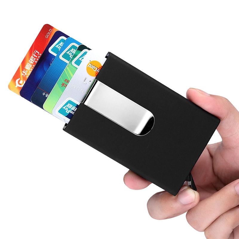 The Carbon Clip Pop Up Wallet